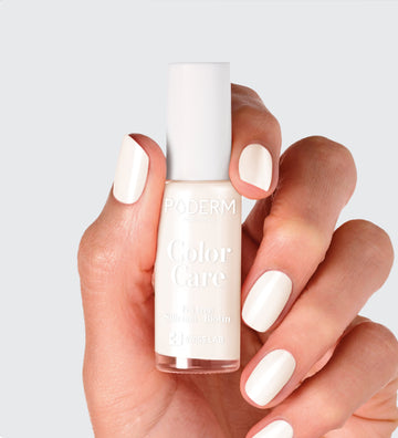 Vernis Color Care Tea Tree - Blanc Perlé
