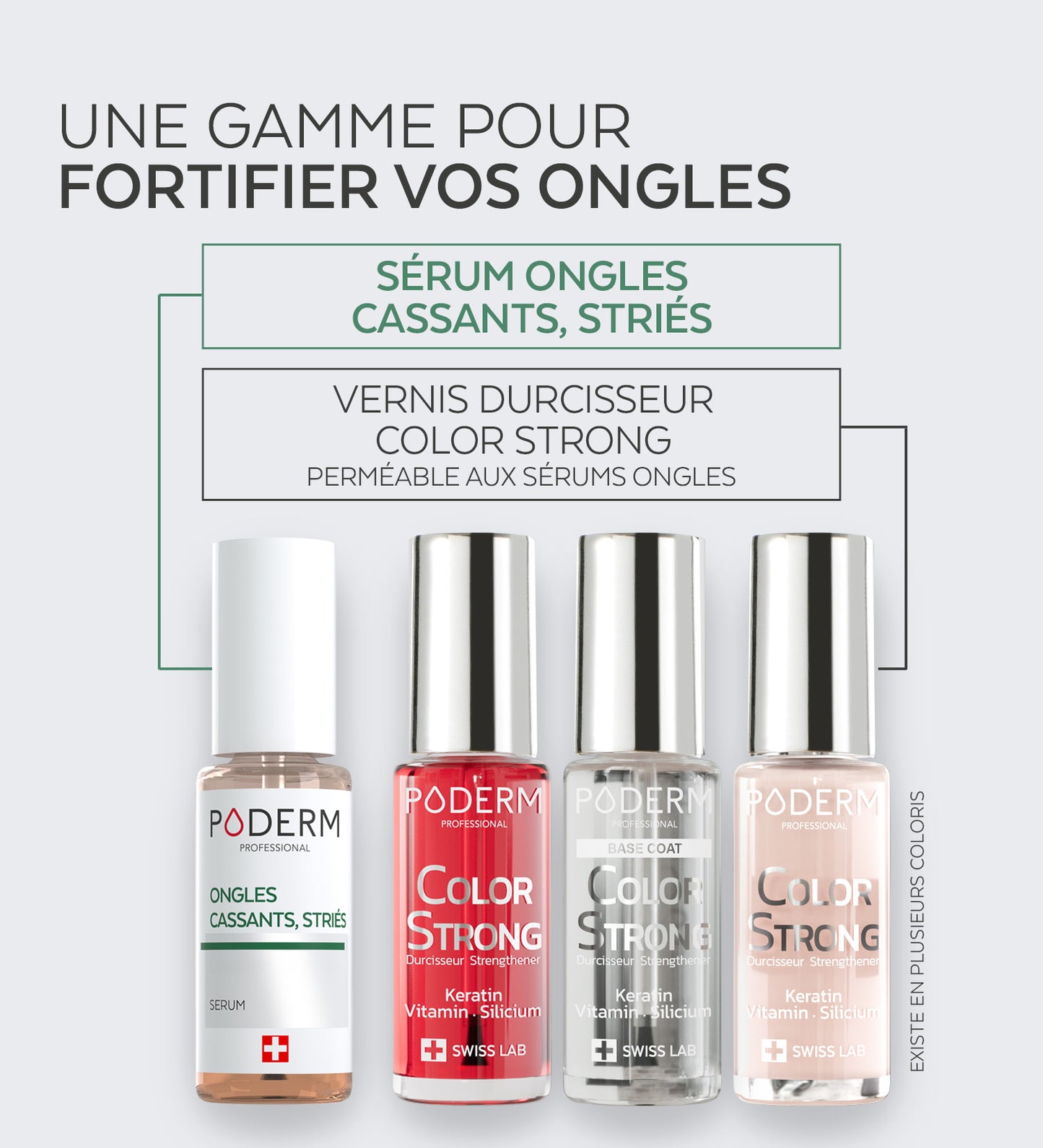 Base coat Color Strong Durcisseur