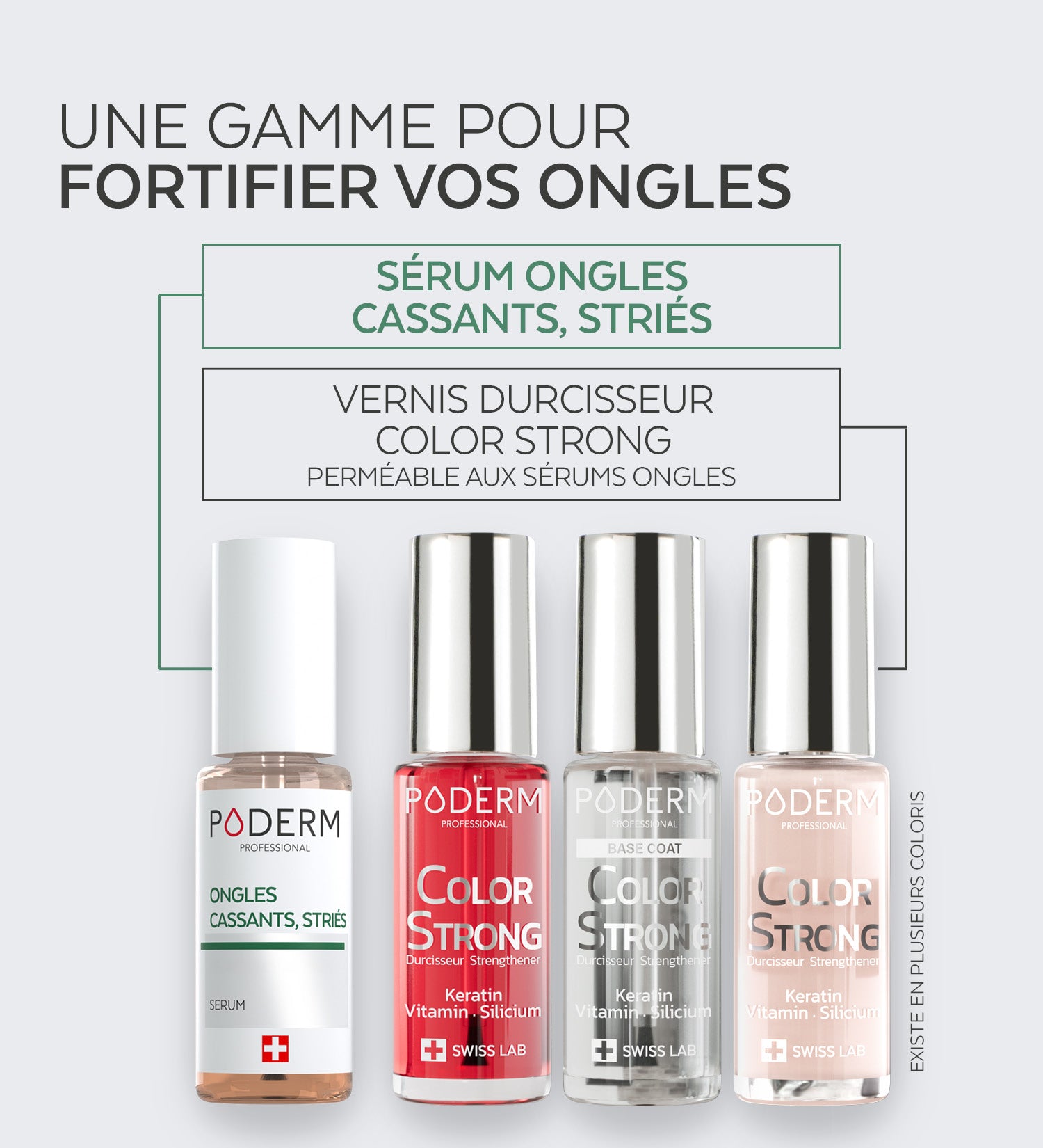 Base coat Color Strong Durcisseur