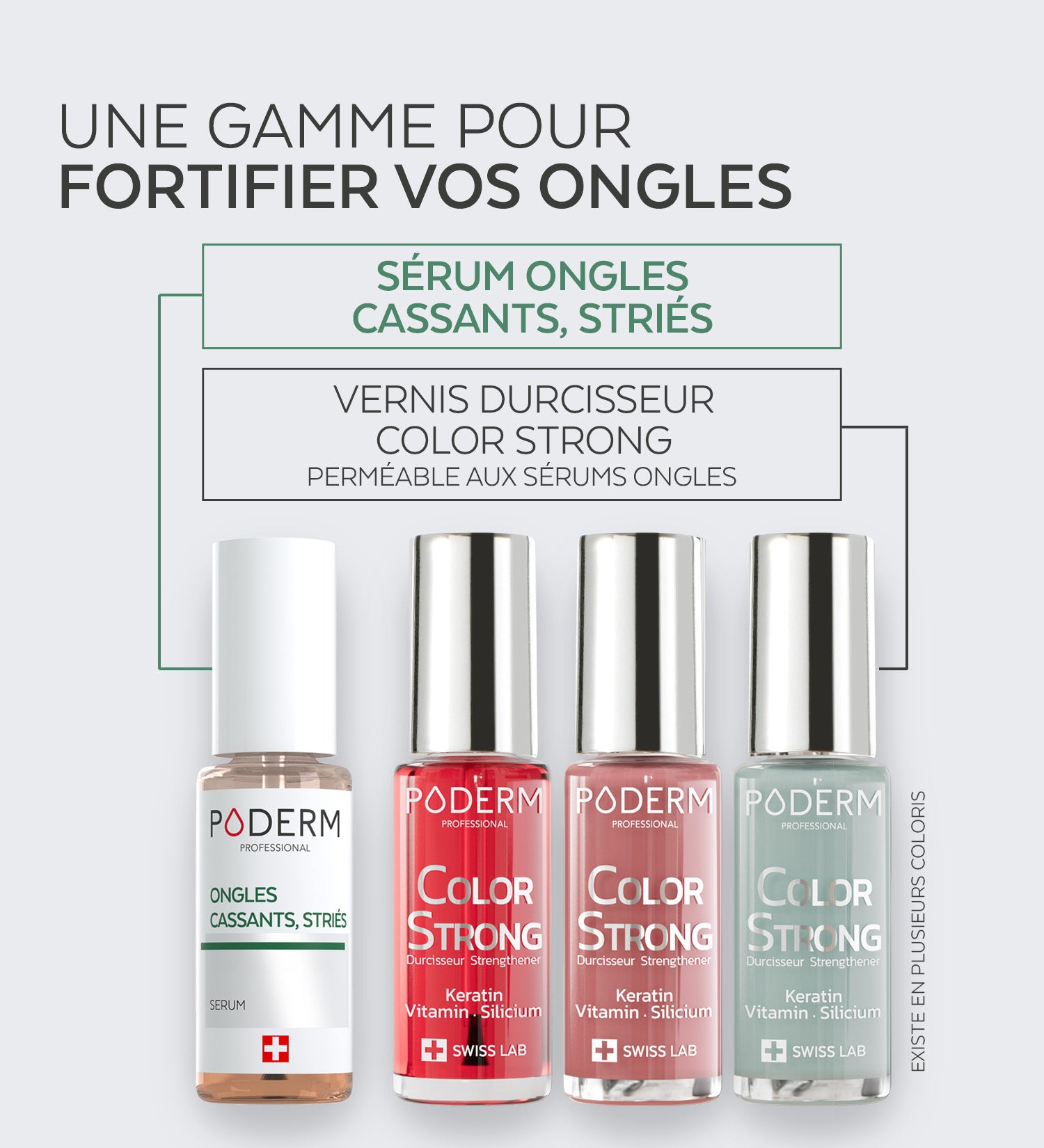 Vernis Color Strong Durcisseur - Bois de rose