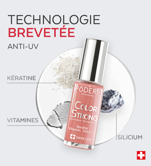 Vernis Color Strong Durcisseur - Corail light
