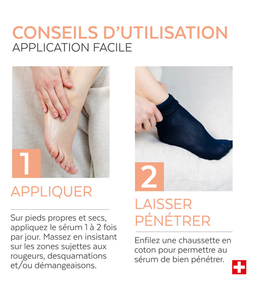 Sérum Pieds irrités et secs