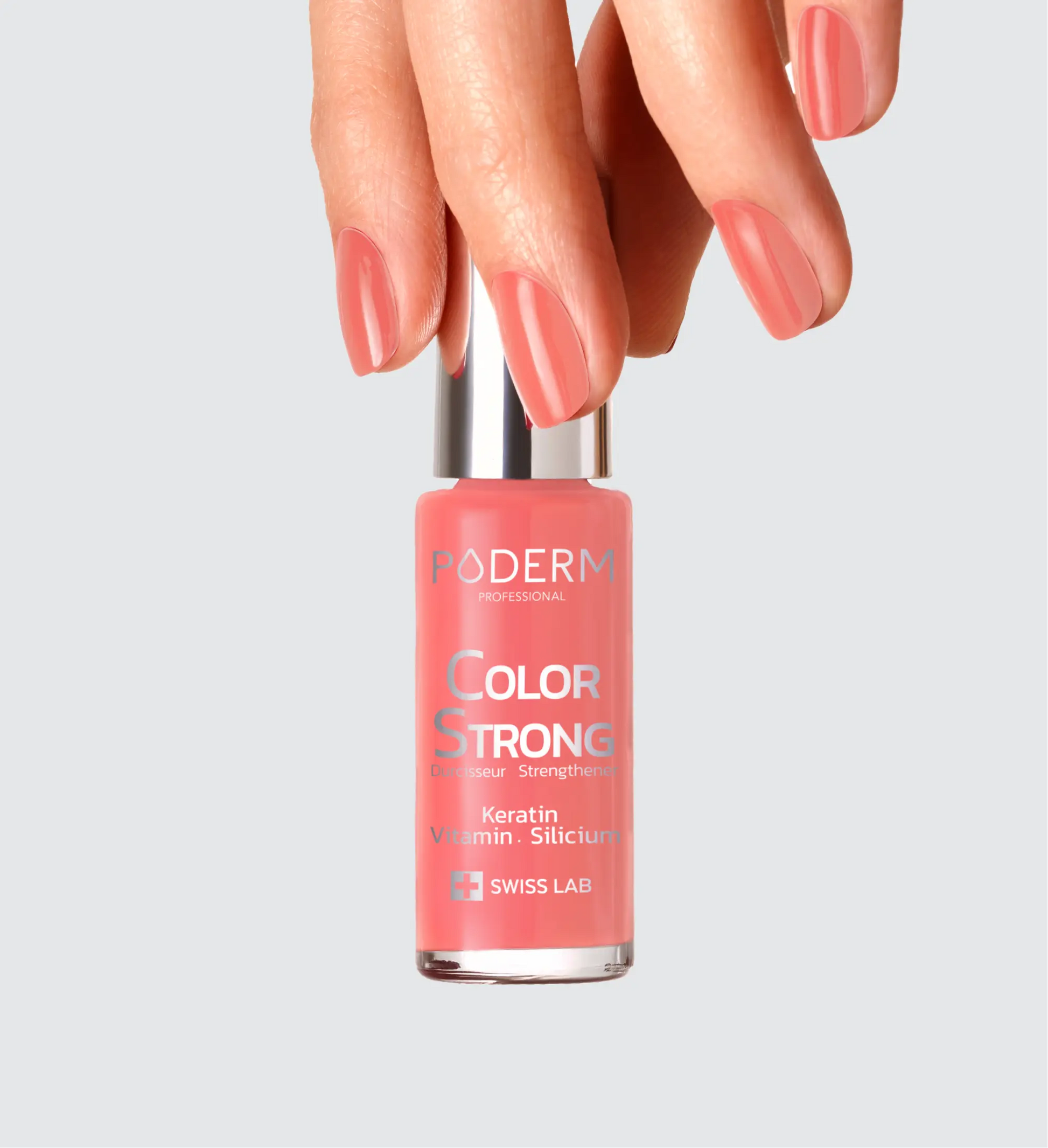 Vernis Color Strong Durcisseur - Corail light